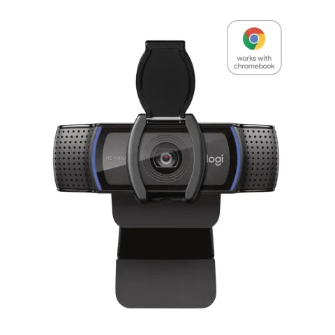 Logitech C920s PRO HD Webcam 960-001252 Full HD 1080p 30fps Privacy Shutter Black