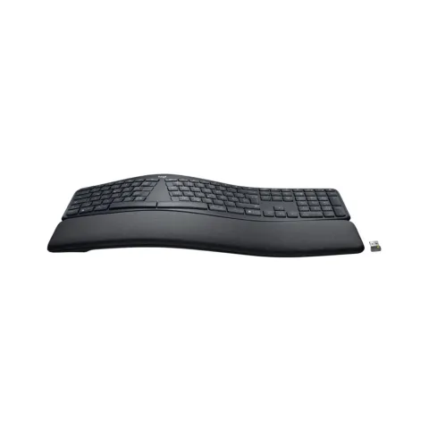 Logitech ERGO K860 Wireless Ergonomic Keyboard - 920-010345 - Graphite, German (DE), Bluetooth