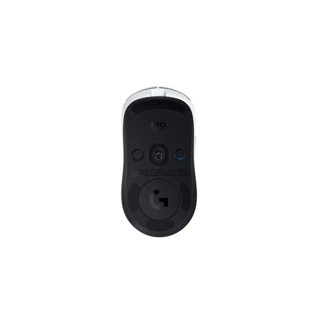 Logitech G Pro 2 Wireless Gaming Mouse - 910-007302 - White, HERO 2 32000 DPI, 95h Battery