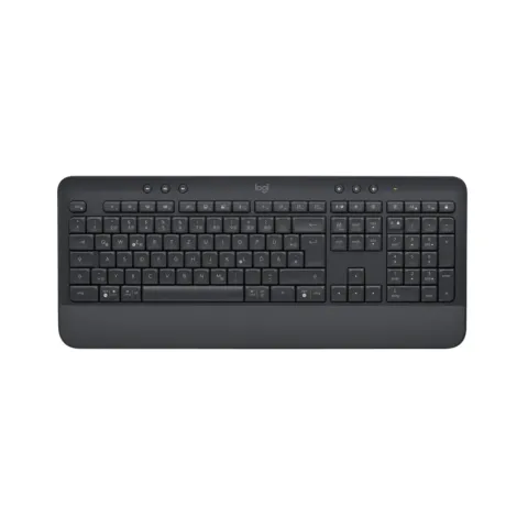 Logitech K650 Wireless Keyboard - 920-010913 - Graphite, German QWERTZ, Bluetooth 5.1, Full-size