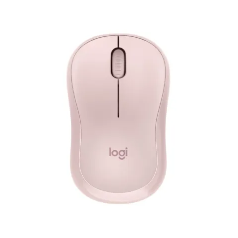 Logitech M240 Wireless Mouse - 910-007121 - Pink, Bluetooth, Silent Click, Ambidextrous