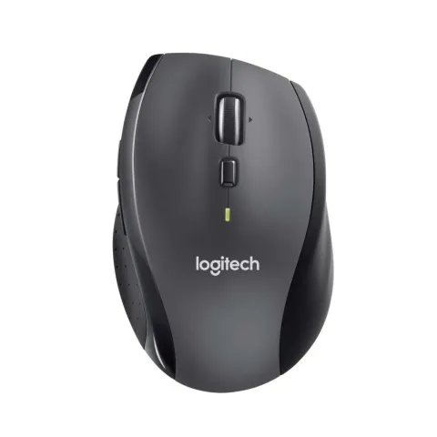 Logitech M705 Cordless Laser Mouse - 910-001949 - Charcoal 7Btn 2.4GHz