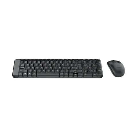 Logitech MK220 Mini Wireless Keyboard & Mouse Combo 920-003161 Graphite