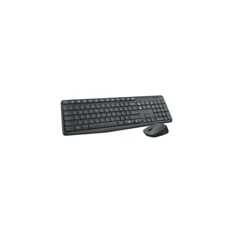Logitech MK235 Wireless Keyboard & Mouse Combo - German QWERTZ, Full-Size