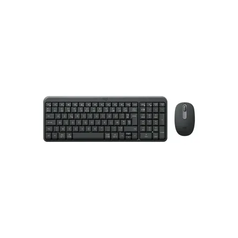 Logitech MK250 kabellos Bluetooth LE Set Französisch - Graphite