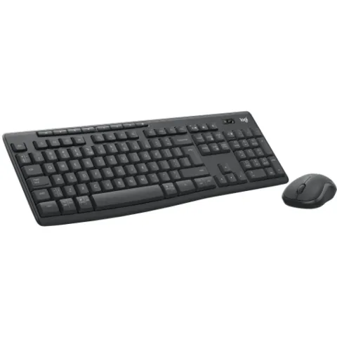 Logitech MK370 Wireless Keyboard & Mouse Combo - Graphite, US Layout, Bluetooth, Full-Size