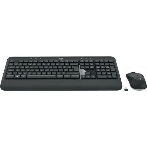 Logitech MK540 Advanced RF Wireless Keyboard - MK540 - UK English QWERTY Black/White