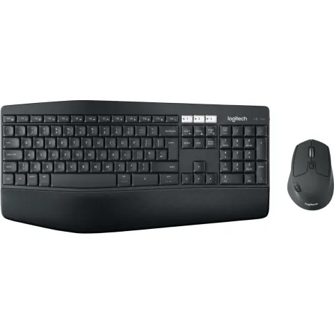 Logitech MK850 Performance Wireless Keyboard & Mouse Combo - MK850 - Full-size UK QWERTY, 2.4GHz + Bluetooth, Black