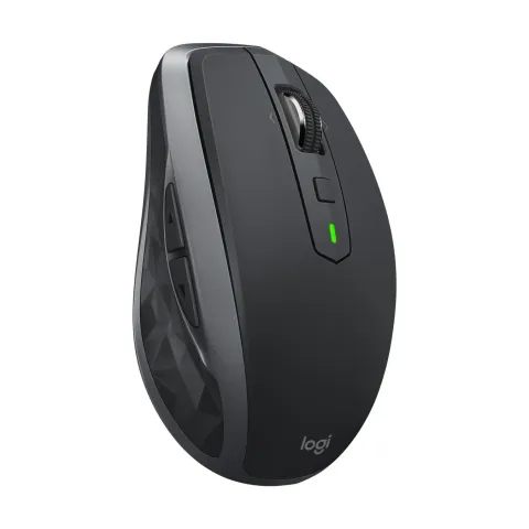 Logitech MX Anywhere 2S Mouse - MX Anywhere 2S - Graphite, 7-button wireless (2.4G/BT) with Unifying receiver