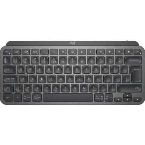 Logitech MX Keys Mini - Dark Grey - Compact Wireless Illuminated Keyboard