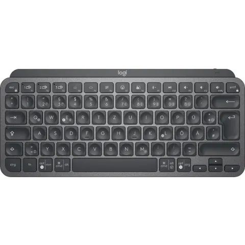 Logitech MX Keys Mini Graphite German QWERTZ LED Backlit Wireless - 920-010559