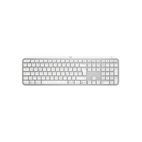 Logitech MX Keys S - 920-011566 - Wireless Pale Gray, German QWERTZ, Backlit, Rechargeable