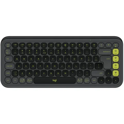 Logitech POP Keys - 920-013071 - Mini Wireless Bluetooth, Scissor Keys, US Layout, Graphite
