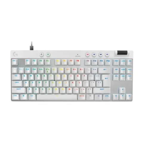 LOGITECH PRO X TKL RAPID White (US) - G PRO X TKL RAPID - White
