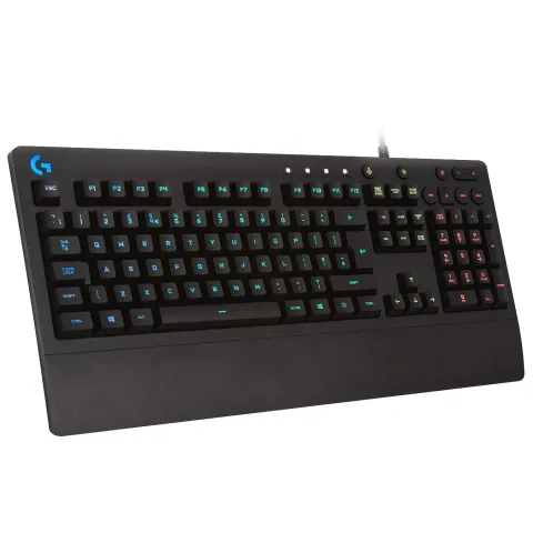 Logitech Prodigy G213 Gaming Keyboard - G213 - Full-size RGB, Wired USB, US QWERTY, Black