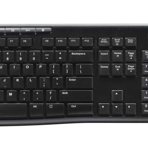 Logitech Wireless Combo MK270 German QWERTZ Full-Size Keyboard & Optical Mouse