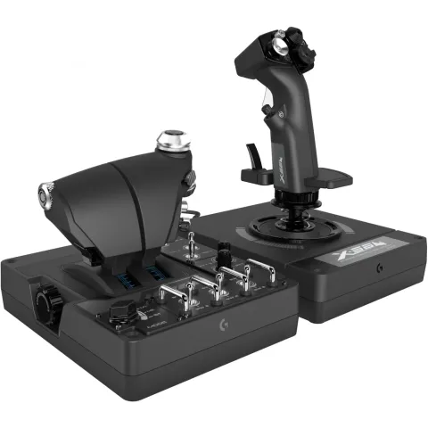 Logitech X56 HOTAS Joystick and Throttle - PC, Wired USB