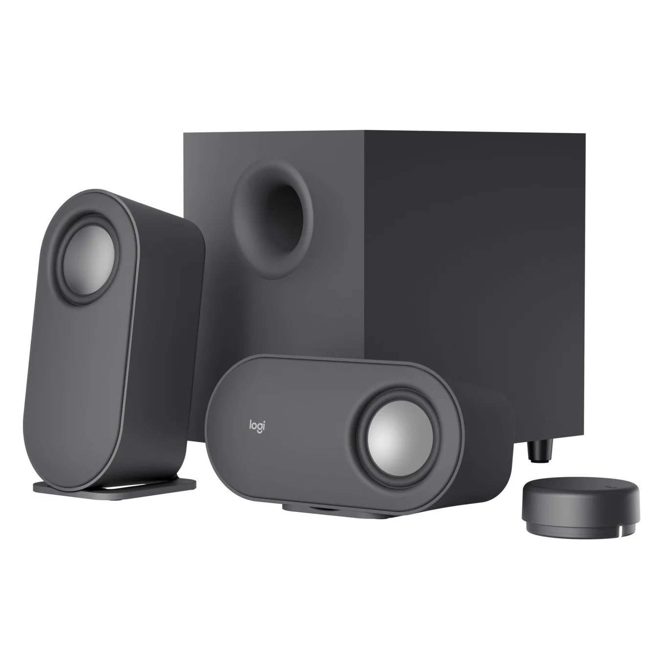 Logitech Z407 Speakers - 980-001348 - 2.1 Wireless Bluetooth 5.0 System, Graphite