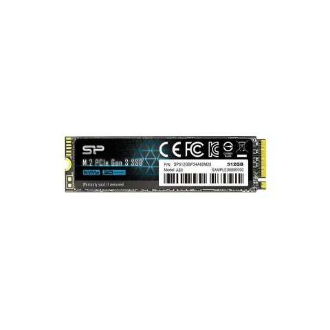 M.2 512GB Silicon Power P34A60 2280 - PCIe 3.0 x4