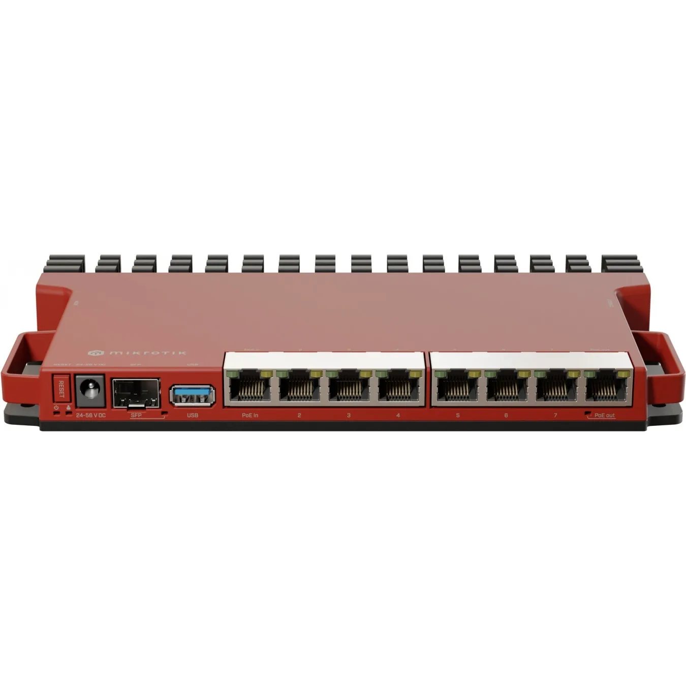 Mikrotik L009UiGS-RM 1U Rackmount Router 8x Gigabit 2.5G SFP USB