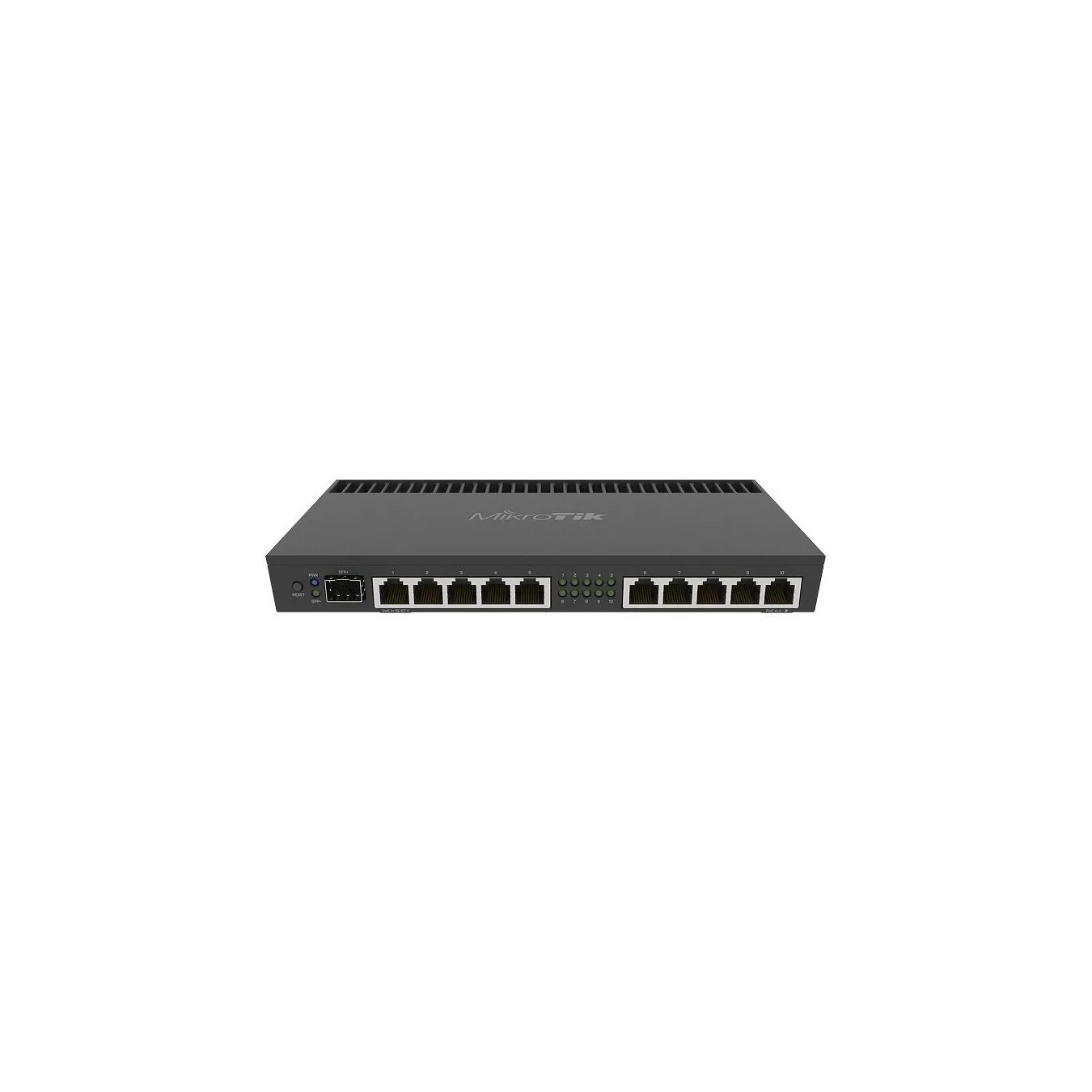 MikroTik RB4011iGS+RM - 10x Gigabit Ethernet, 1x SFP+, 1GB RAM, 1U Rackmount