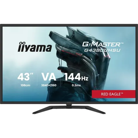 iiyama G-Master G4380USHU-B2 Red Eagle - 144Hz | 4K | VA | 42.5"
