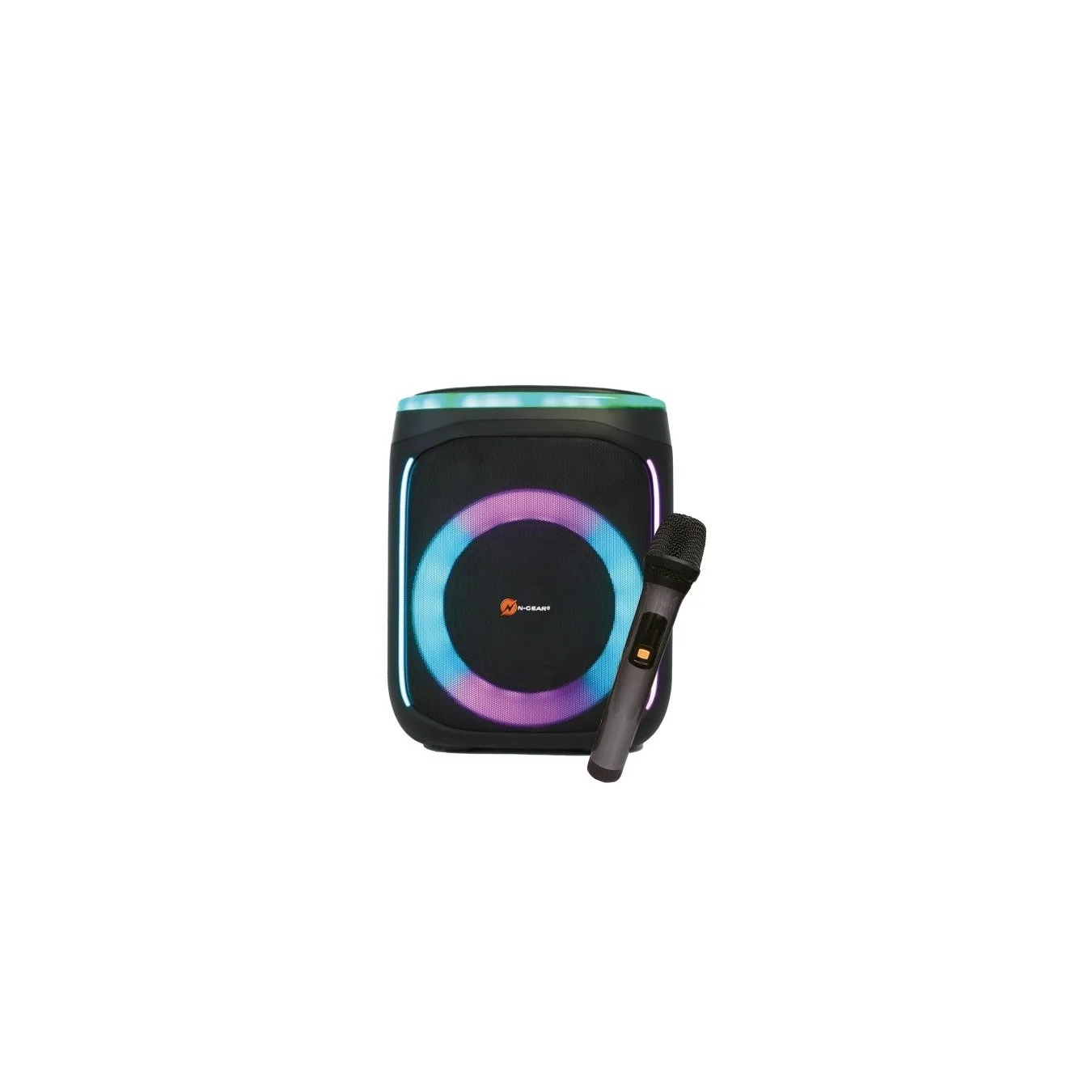 N-Gear FLASHBANGER Karaoke Speaker - 606 - BT USB with 1x Wireless Microphone
