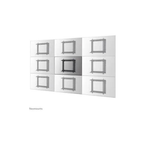 Neomounts WL95-800BL1 Push-to-Pop-Out Videowall-Wandhalterung für 42-70' Bildschirme - Schwarz