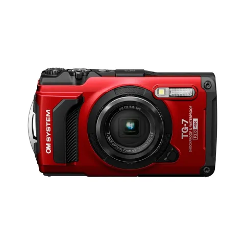 Olympus OM-System TG-7 Red Tough Camera Underwater - TG-7 - Red