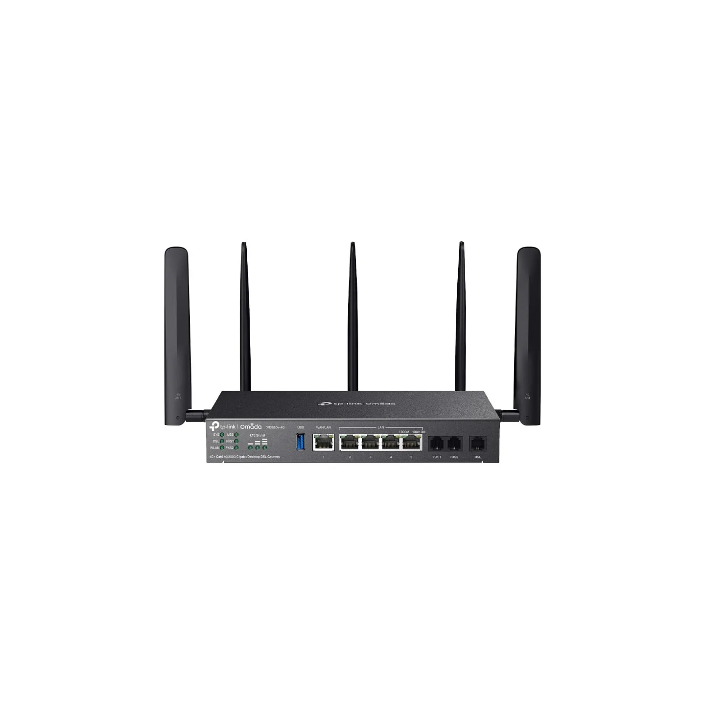 Omada DR3650v-4G AX3000 Wi-Fi 6 Gigabit Desktop DSL Gateway