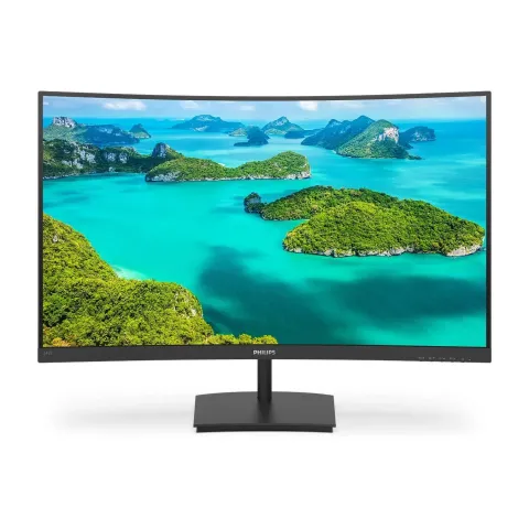 Philips 241E1SC 23.6‑inch Curved VA Monitor - Full HD 1920x1080 75 Hz - 241E1SC/00