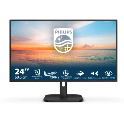 Philips 24E1N1200A 23.8 inch IPS Full HD 1920x1080 120 Hz Monitor - 24E1N1100A/00