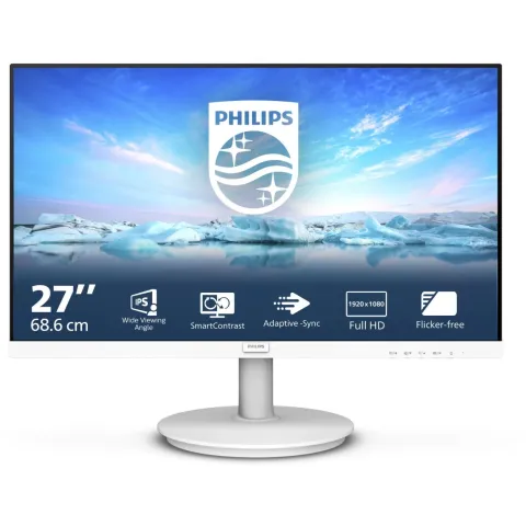 Philips 271V8AW/00 - 27‑inch Full HD IPS Monitor 75 Hz 4 ms - 8712581804398