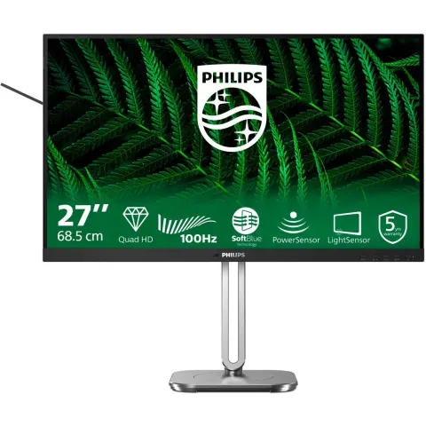 Philips 68.5cm (27.0') - 27B2G5500 - 16:09 2xHDMI+DP+USB IPS Li.