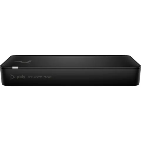Poly Studio G62 Video Conferencing System - PoE+ Adapter - 4K UHD, 30 fps, Black