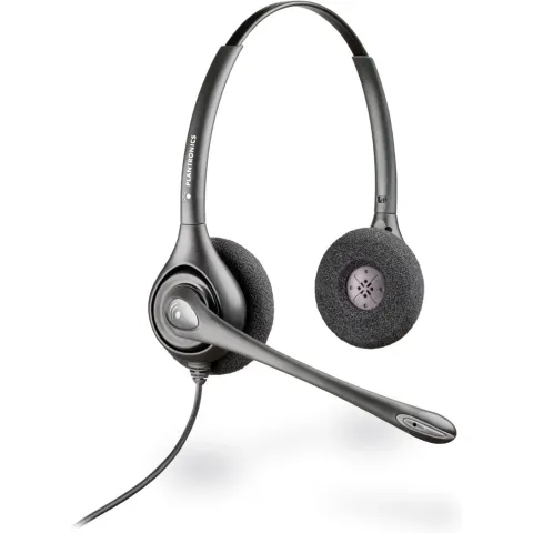 Poly SupraPlus Binaural Headset - H261N - Binaural, Pouch Included