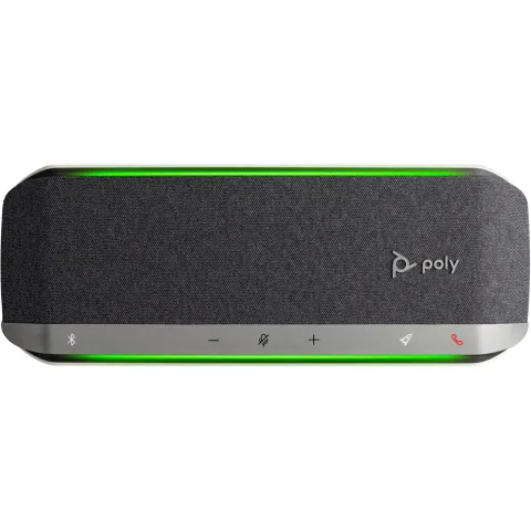 Poly Sync 40 Speakerphone - USB-A & USB-C - Bluetooth LE, Black, 30h Battery, IP64