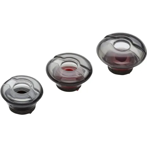 Poly Voyager 5200 Replacement Ear Tips - Voyager 5200 - Large (Grey), 3-Pack Foam Covers