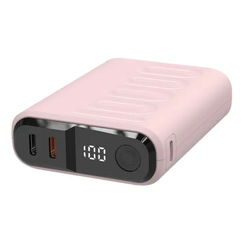 RealPower PB-10000C PD+ Power Bank - 10000 mAh, USB-C PD