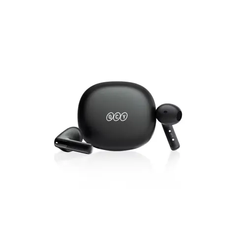 QCY AilyBuds E10 Black - E10 - TWS Earbuds, Hi-Res LDAC, 13mm Bio-diaphragm, ENC, IPX4, 35h