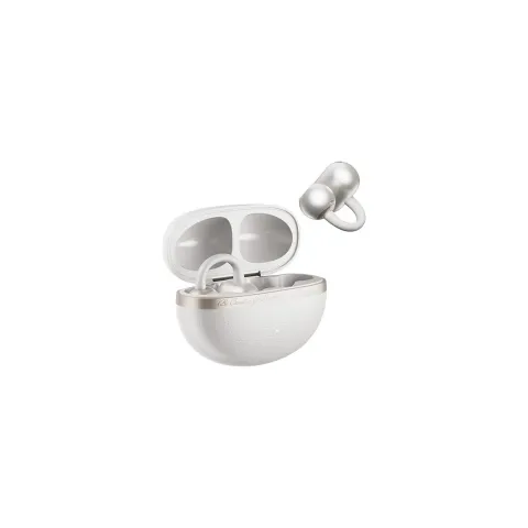 QCY Crossky C50 White - CT06 - Open Ear Earclip, BT 6.0, IPX5 waterproof, 35h