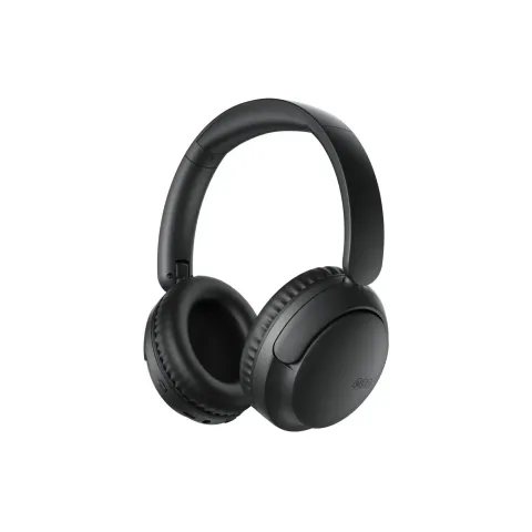 QCY H2S Lite Headphones Black - Type-C & Bluetooth Clear Call ENC iOS Android 60hours 10m 40mm