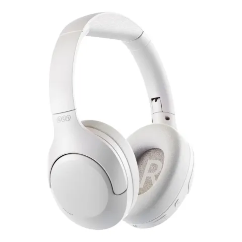 QCY H3 Lite Headset White - H3 Lite - ANC, 40mm Drivers, 68ms Latency, 60h Battery