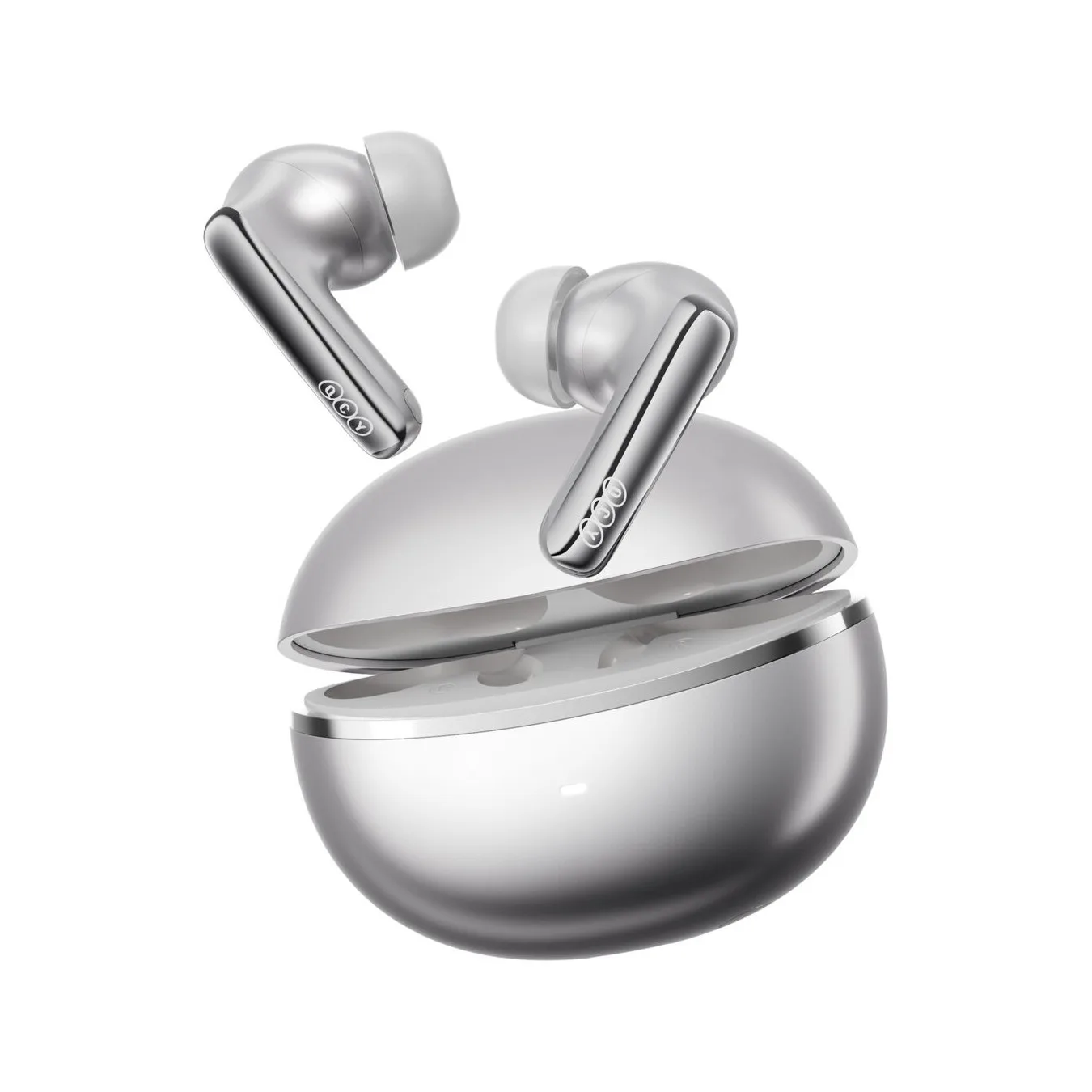 QCY Melobuds N70i ANC Titanium - 56db ANC TWS Hi-Res Earbuds LDAC BT 6.0 IPX5 Wireless charge 50h