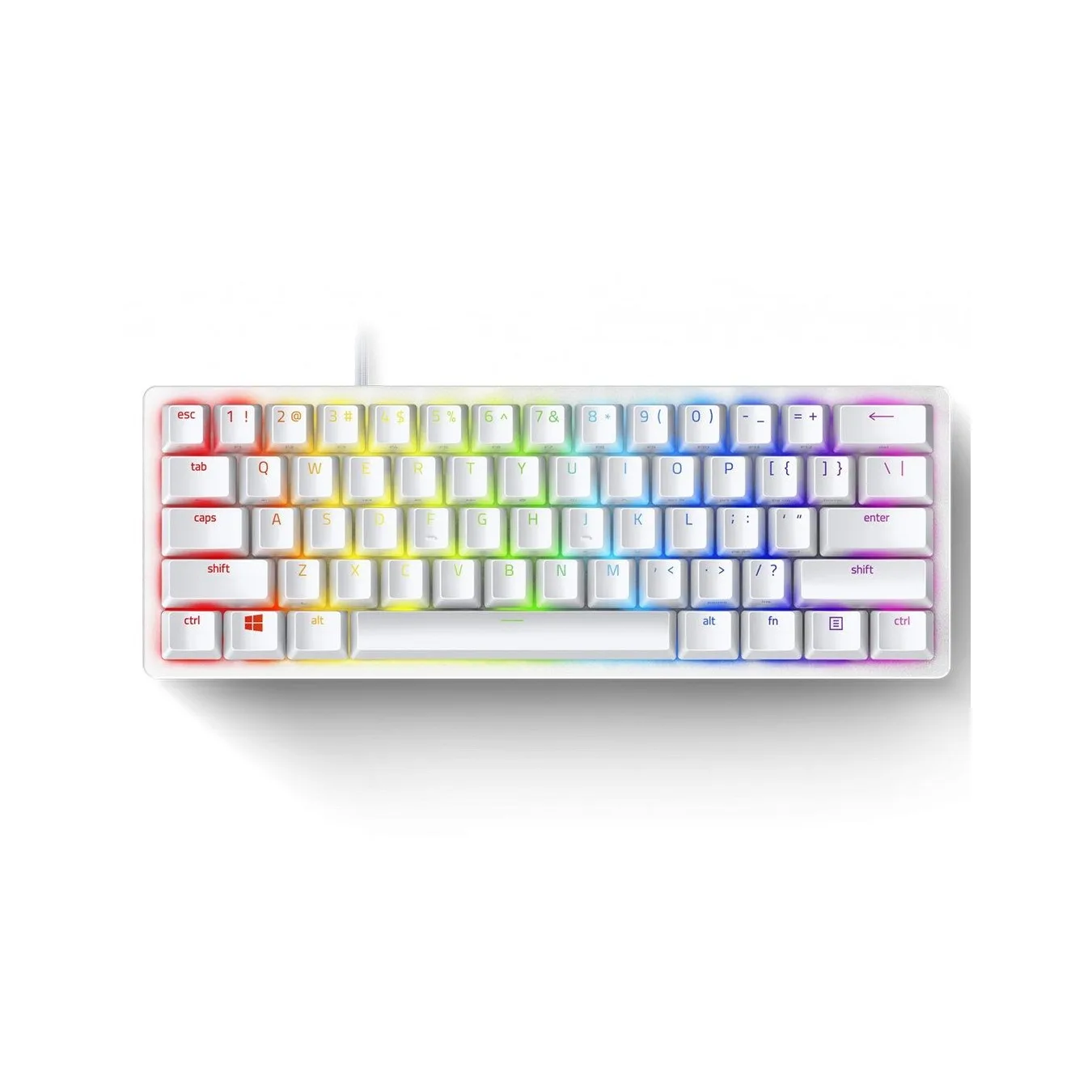 Razer Huntsman Mini Mercury Ed. 60% Optical Keyboard Purple Switch US