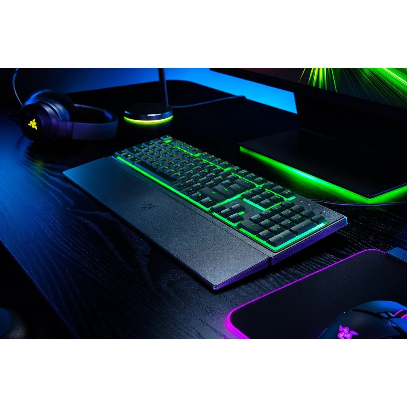 Razer Ornata V3 X Gaming Keyboard - Membrane RGB Full-size US QWERTY