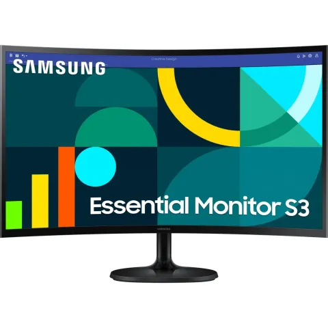Samsung LS27D364GAU 27-inch FHD Curved VA 100Hz 4ms Monitor - Black