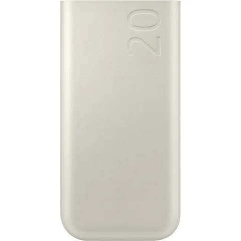 Samsung Galaxy Battery Pack EB‑P4520XUEGEU 20000 mAh 45W Power Bank - 3x USB‑C - Beige