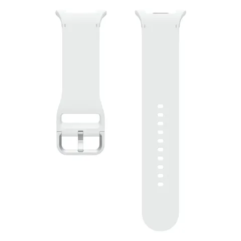 Samsung Sport Band (M/L) - Compatible with Galaxy Watch8 & Watch8 Classic - White Rubber