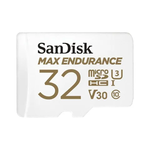 SanDisk 32GB Max Endurance microSDHC - 100 MB/s + Adapter